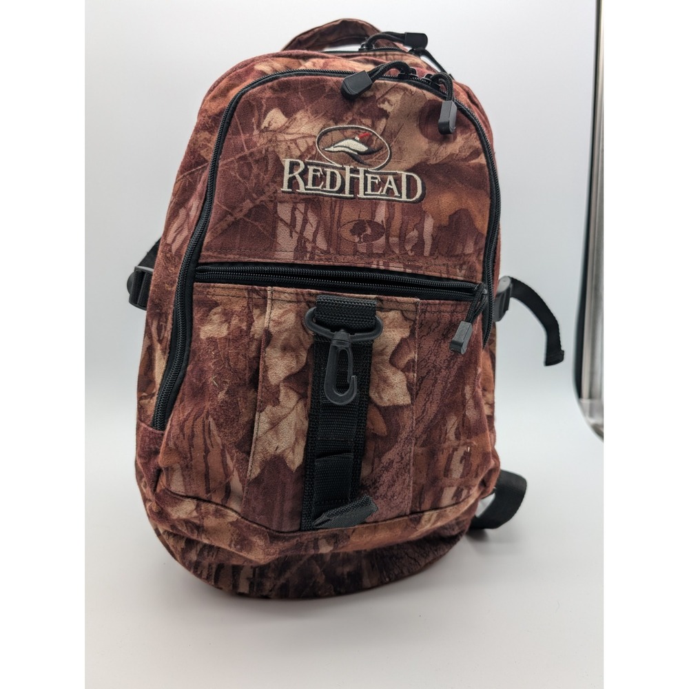 RedHead Mossy Oak Camo Hunting Backpack Brown Break-Up Infinity Daypack